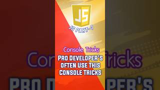 5 Console Tricks Every Developer Should Know #coding #codewithharry #quiz