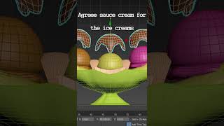 Let's "make" a banana split #shorts #3d #model