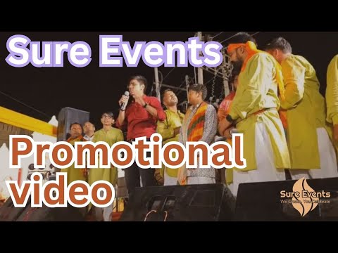 Sure Events Promotional Video || Pillukhera || Sure Events.