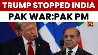 Pakistan PM Shehbaz Sharif Wants Nobel For Trump For 'Stopping' India War, Stirs Row | India Today