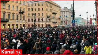 Regions across Russia are gripped by large-scale anti-war protests: destruction of Putin regime