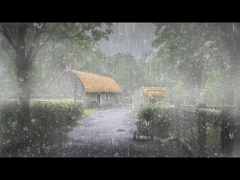 12 Hours of Soft Rain Sounds for Sleep & Study | Relaxing Lofi Rain Ambience