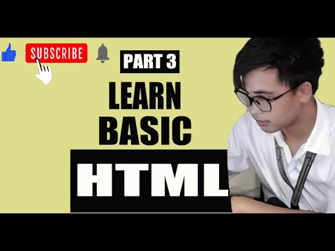 HTML Tutorial for Beginners [Full Course] PART 3 of 3 HTML