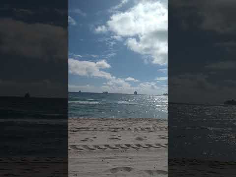 Take these 14 seconds to relax and enjoy the moment. #beach #peaceful