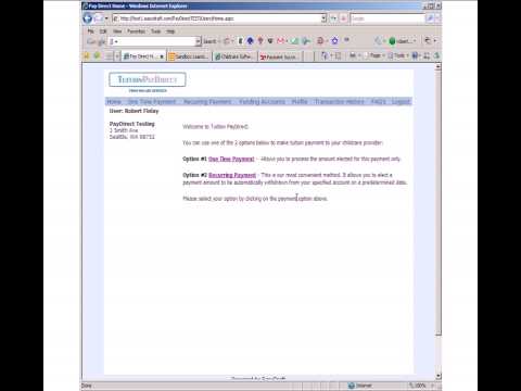 Tuition PayDirect - An Online Bill Pay Solution for Child Care Providers