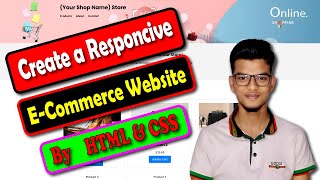 Build a Responsive E-Commerce Website with HTML and CSS!