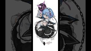 【イラストメイキング】レム描いてみた#イラスト #イラストメイキング #shorts #リゼロ #レム