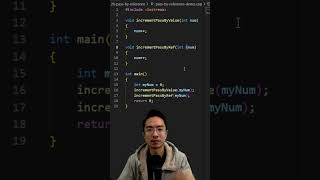 C++ Pass By Reference