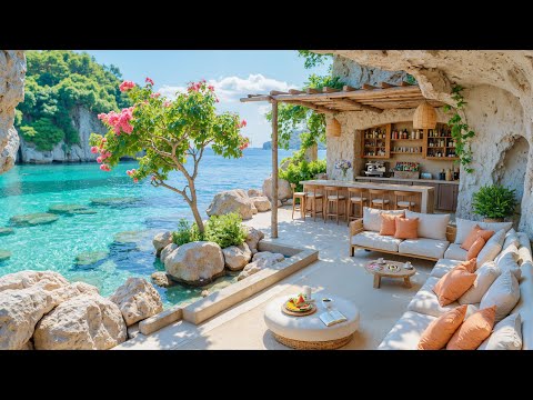 🌿 Coastal Hideaway Jazz Café | Refreshing Sea Vibes & Smooth Jazz for Peaceful Productivity, Chill