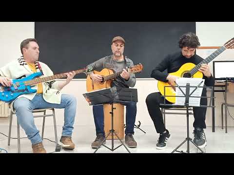The Lonely Shepherd - James Last - guitar trio