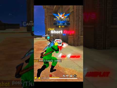 BR RANK ( SOLO VS SQUED) ☠️ #freefire #viral #shorts #trending #brrank #1vs7clutch #like #gameplay