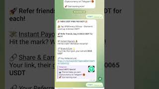 Earn Free USDT #bosaltech #cryptocurrency #crypto
