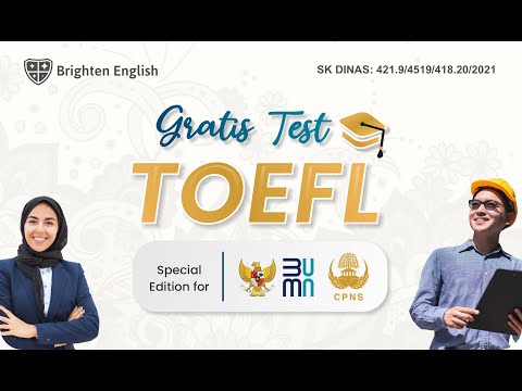 Webinar TOEFL by Brighten English Pare Kediri