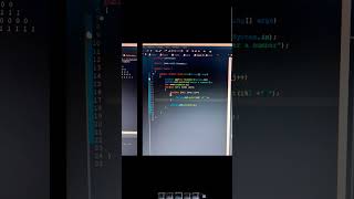 Binary pattern programs in java