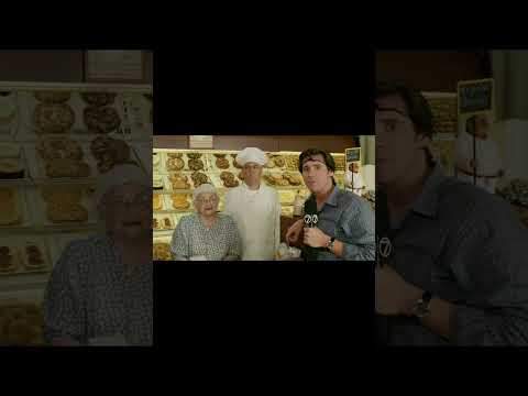 Bruce Almighty Funny bakery scene