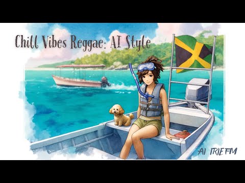 Reggae Relaxation with a Twist: Snorkeling Serenades & Puppy Paddles on Negril Beach 🌊🐶 | AI IRIE FM