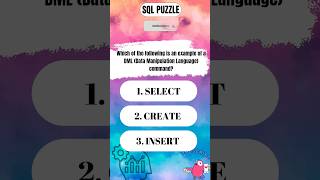 SQL Practice questions #sql #mcq #sq interview
