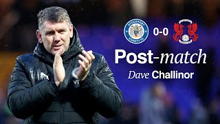 Dave Challinor Post Match Interview - Leyton Orient