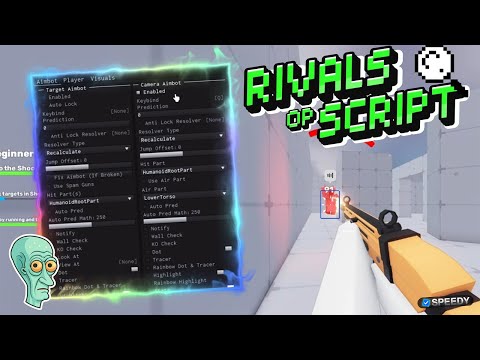 RIVALS Script BEST No Key Hack - AIMBOT, ESP, FLY + ANTI BAN and More! (Undetected)