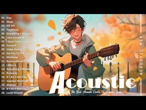 Best Acoustic Cover   Chill Acoustic Love Songs Playlist 2024   Acoustic Guitar Songs Of All Time