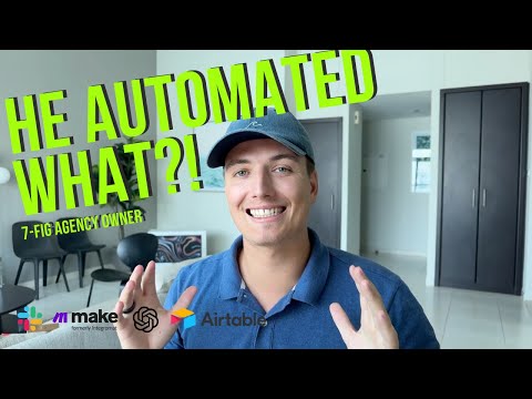 ALL AUTOMATIONS AT MY 7-FIG LEAD GENERATION AGENCY - Make.com walkthrough