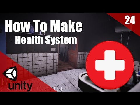 How To Make A HORROR Game In Unity | Basic Health System | Horror Series Part 024
