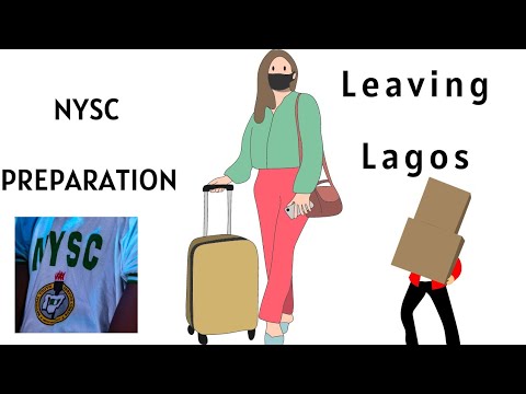 Late vlog... Leaving Lagos for camp