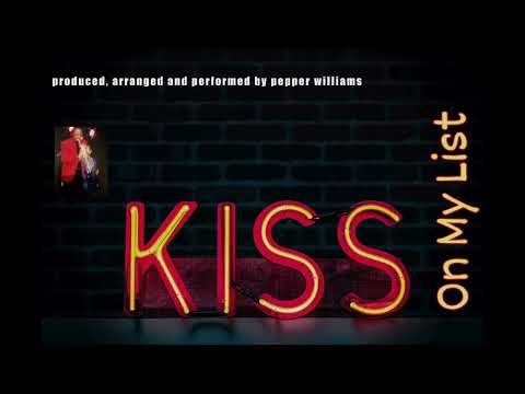 Kiss On My List  - Pepper Williams (soprano sax cover)
