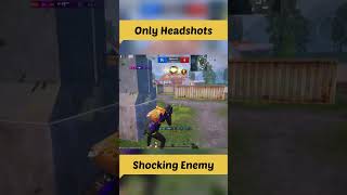 Enemy Shocking After This Headshots 😳 #shorts #pubgmobile #bgmi #starcaptain #viral
