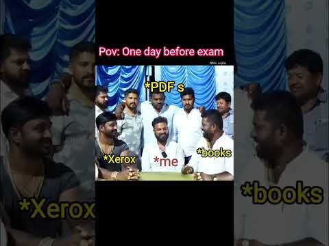 one day before exam #memes  #funny #students #love  #explore