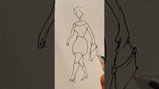 🤖Line strokes 🤖#humanoidrobot #robotdesign #sketch #shorts