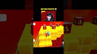 New trick freestyle Legendary block dash 🔥 IQ 999999 play 😳