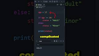 Stop Using if else to Assign Values — Use the Ternary Operator Instead!