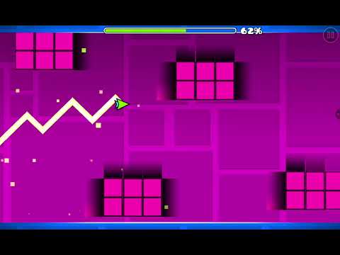 Purple dark geometry dash first prewiew
