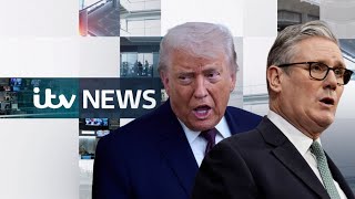 Watch ITV Evening News LIVE  - as Starmer calls Trump's Afghanistan comments 'appalling'