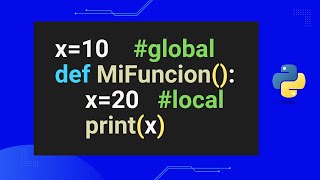 ALCANCE de VARIABLES 🎯 [global, local, nonlocal] | Python Data Science #20