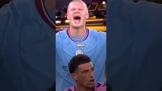 Here’s why Haaland got angry at Manchester City Fans