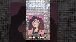 Champainting Perfect #datenight painting ideas #shorts #paintandsip #champainting #sydney #melbourne