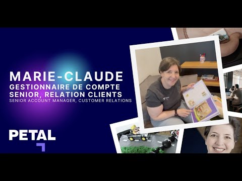 Marie-Claude, gestionnaire de compte senior et pâtissière
