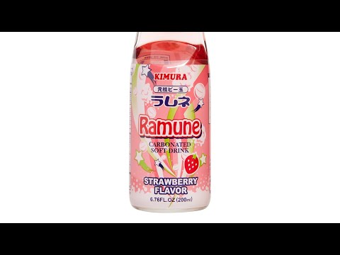 Yun Daewon doesn’t know how to open a bottle of Ramune (strawberry)