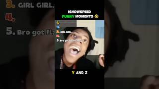 ISHOWSPEED TOP 5 MOST FUNNY LIVE STREAM MOMENTS! 🤣😂 #shorts #ishowspeed #funnystreammoments