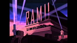 Ramu Pictures Cartoons logo (1930-1934) (Restored Colorized)