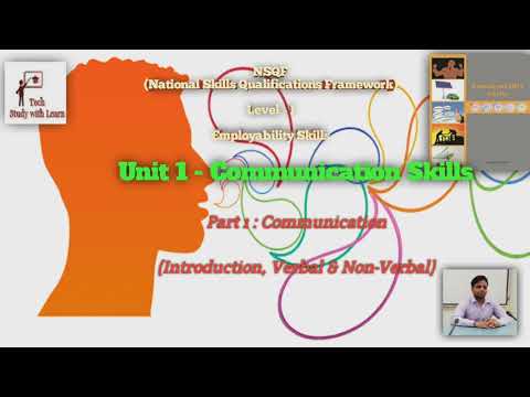 Communication Skills - Introduction, Verbal & Non-Verbal #communication #verbal #nonverbal #ites