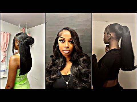 Quick weave inspo compilation #10klikes #hairstyles #viralvideo #haircare #quickweave
