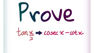 How do you prove this trigonometric identity?