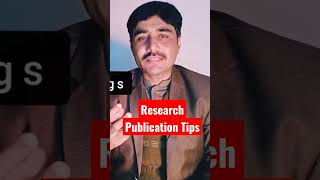 Research Publication Tips #writingtips #writing #writingtechniques #academicwriting