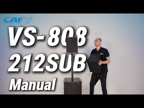 【VS808/212】How We Installed CAF Audio's Active Line Array System — Fast & Easy!