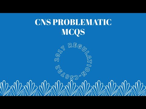 CNS MCQs | CRYPTOGRAPHY AND NETWORK SECURITY | PART 1 | CS8792| 2017 REGULATION | PROBLEMS