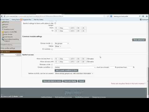 Moodle 2 Forum Tutorial