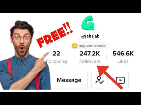How To Get Free Tiktok Followers (2021) | No App